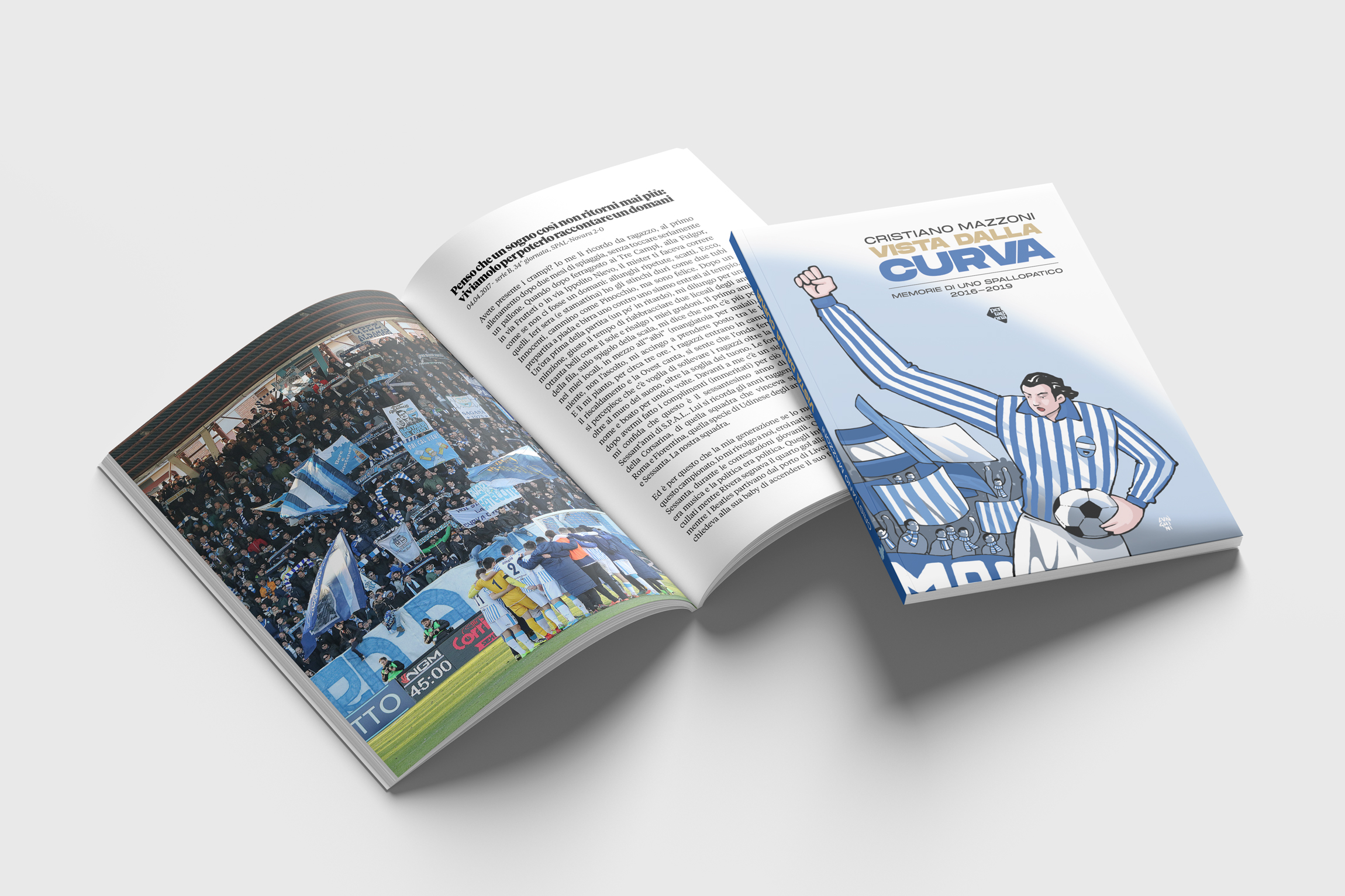 Featured image for “Libro “Vista dalla curva” di Cristiano Mazzoni”